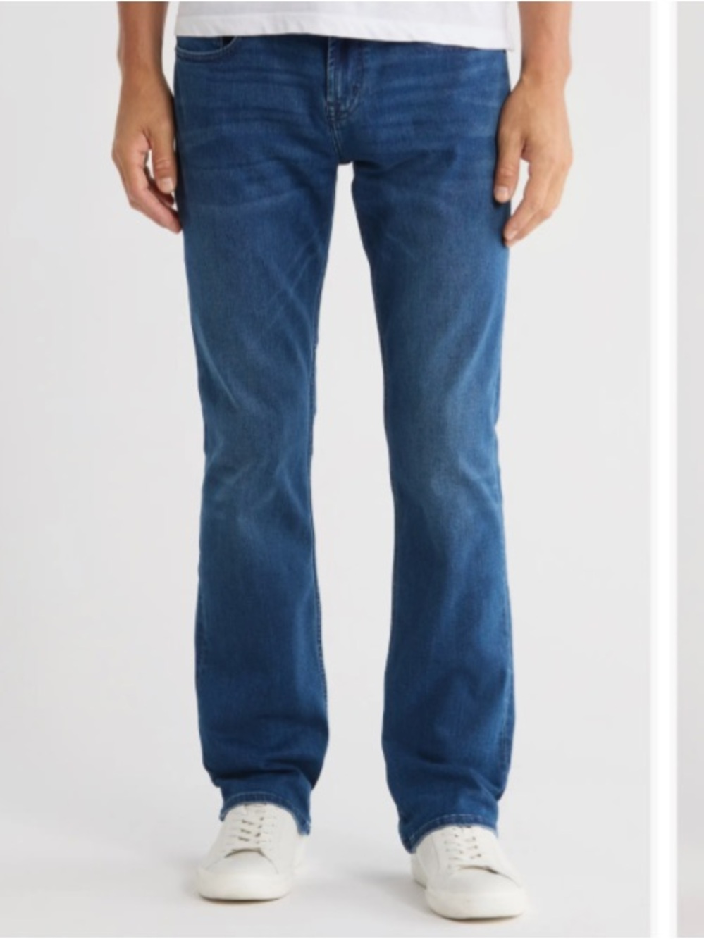 7 For All Mankind Brett Bootcut Jeans - Medina Blue size 36